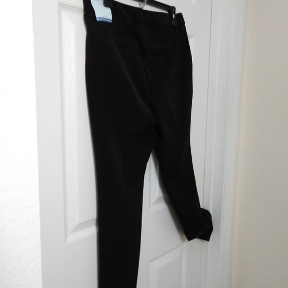 Classic Solid Black Career Pants Size 6 - Picture 7 of 12